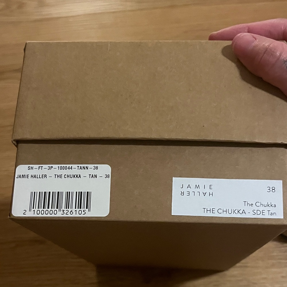 Jamie Haller Tan Chukka Boots